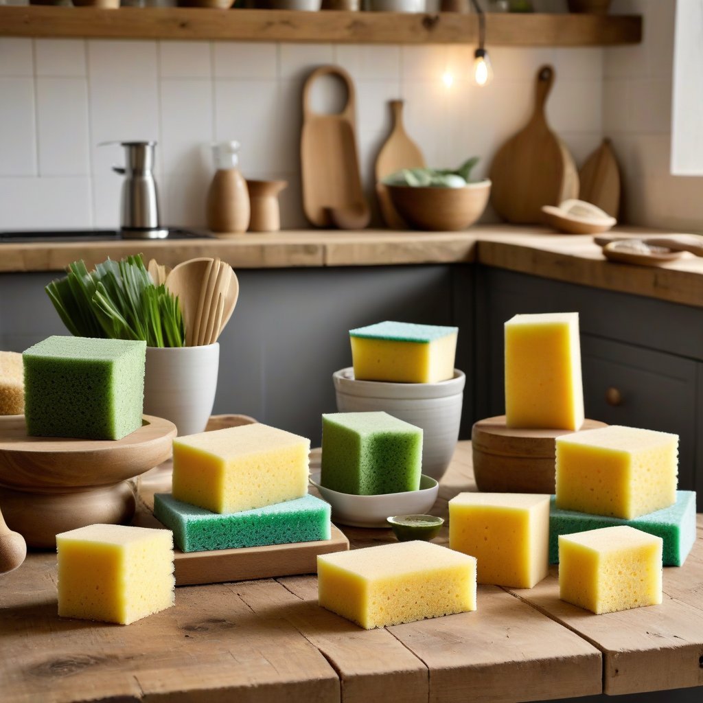 Tendências do mercado verde para esponjas no atacado