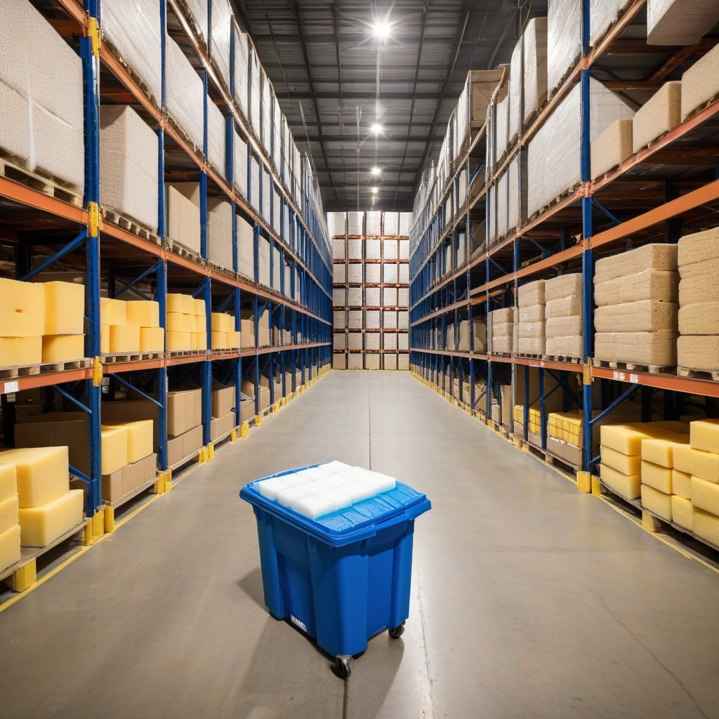 Estratégias de transporte eficiente para esponjas