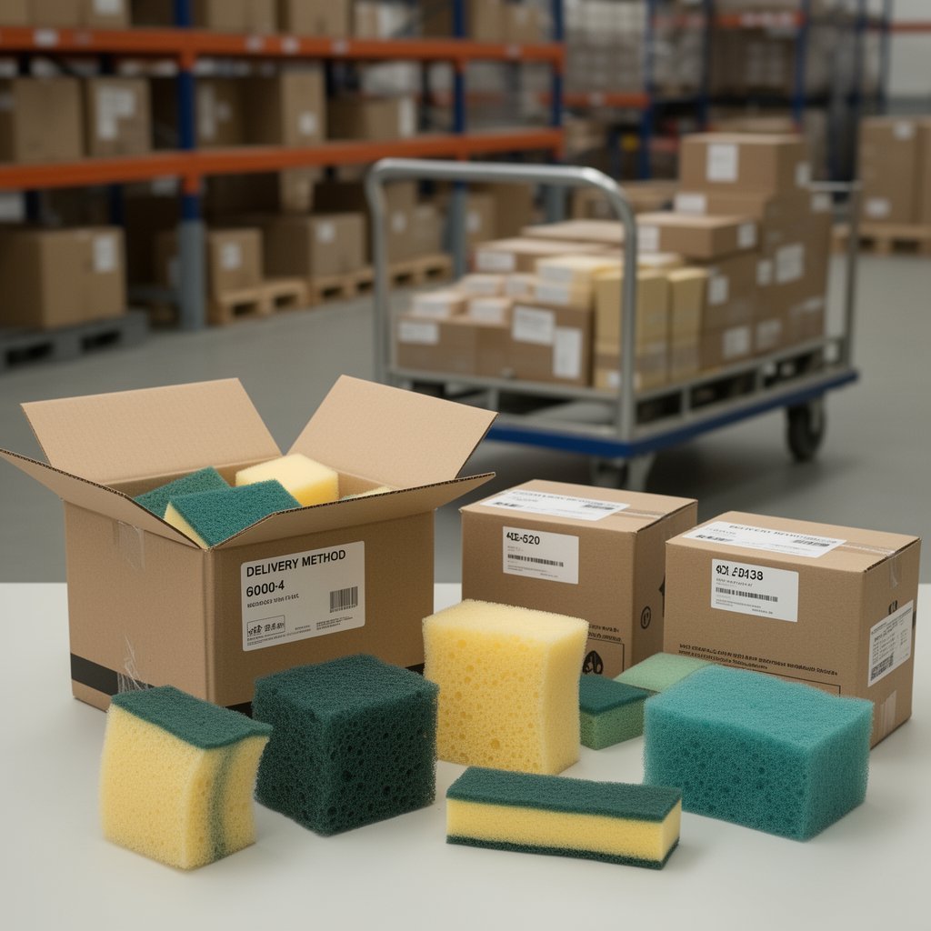 Comparando métodos de entrega: quais são os melhores para esponjas?