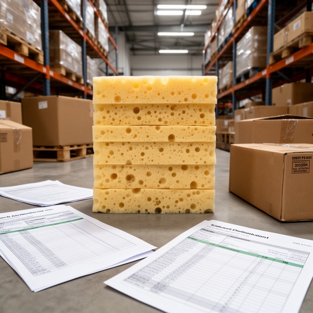 Como reduzir custos logísticos na distribuição de esponjas