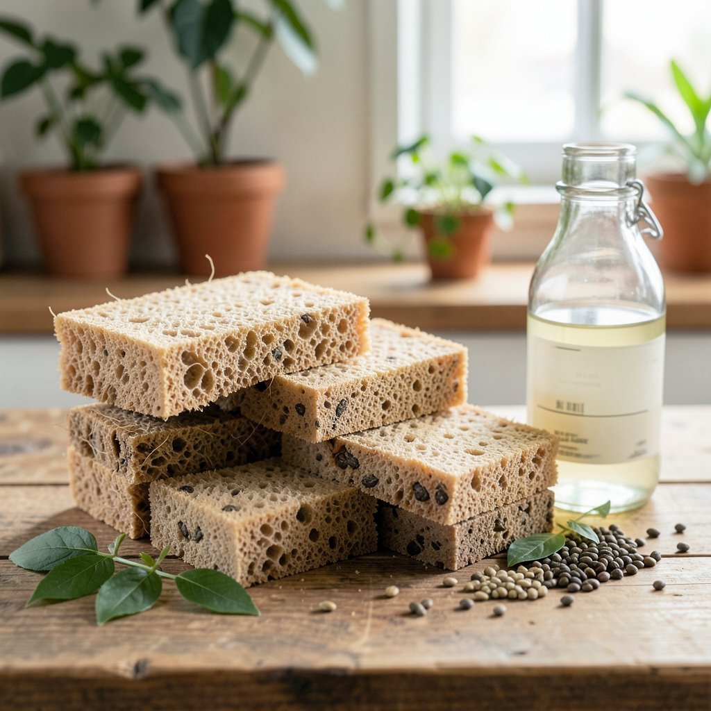 Tendências de design sustentável em esponjas