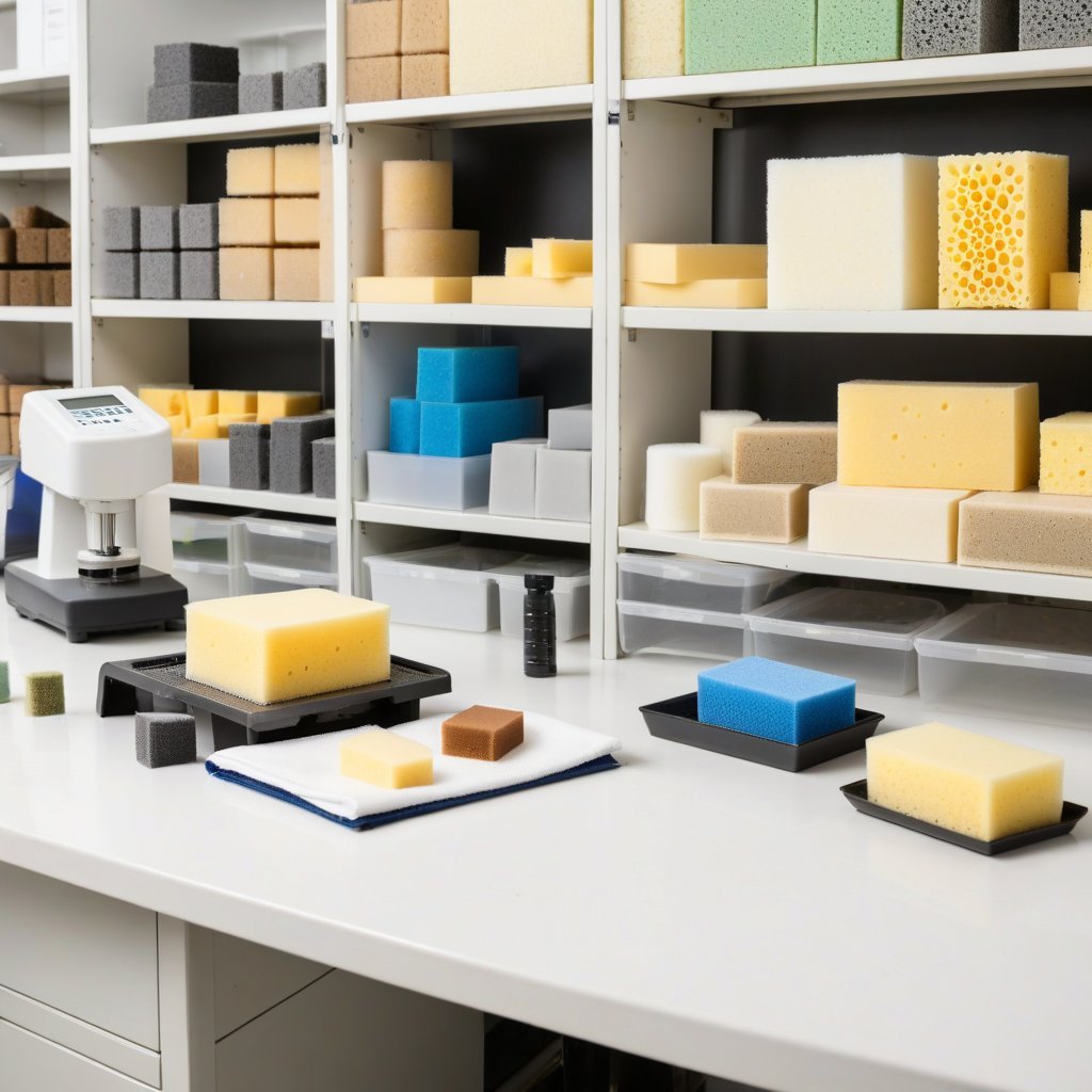 Técnicas de Teste e Qualidade para Novos Produtos de Esponjas