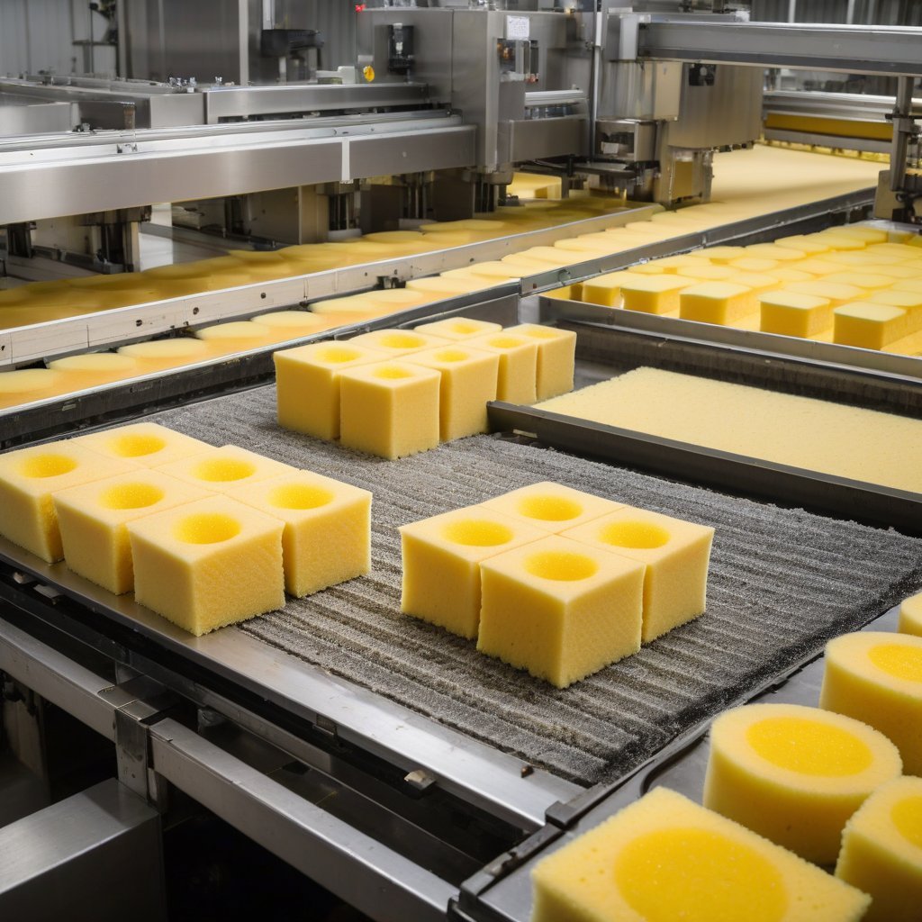 Como Otimizar a Linha de Produção de Esponjas