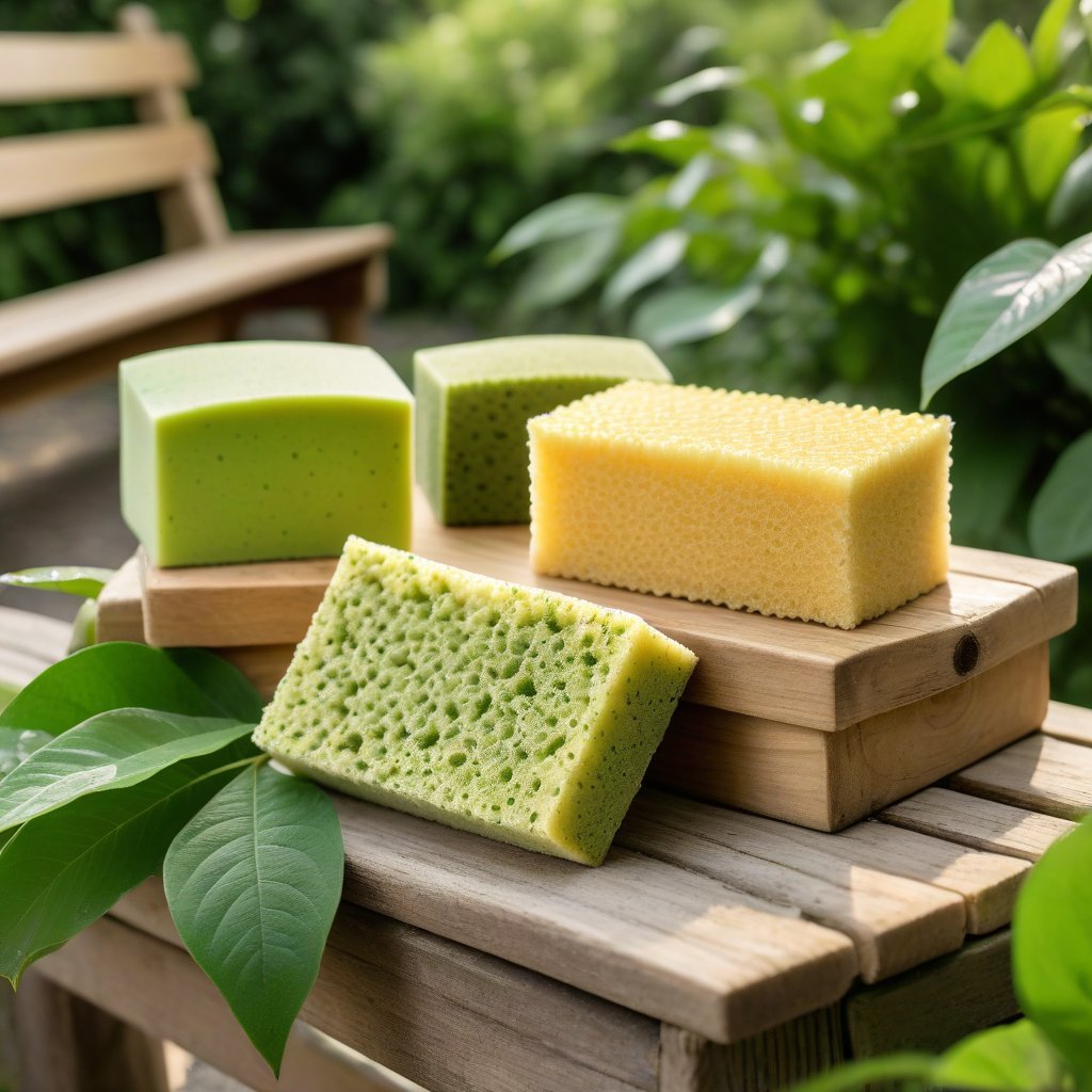 Tendências de Materiais Sustentáveis na Indústria de Esponjas