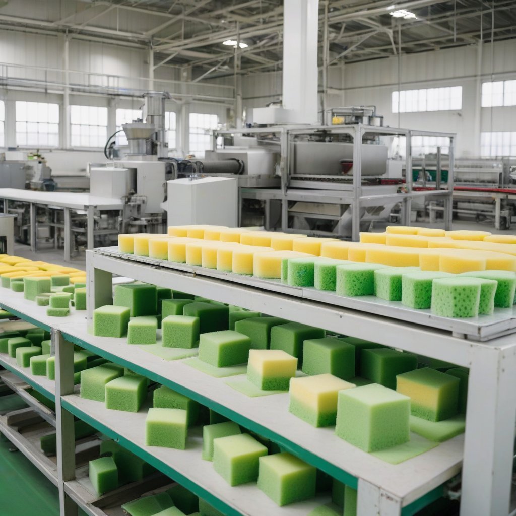 O Impacto da Tecnologia na Fabricação de Esponjas 1 O Impacto da Tecnologia na Fabricação de Esponjas